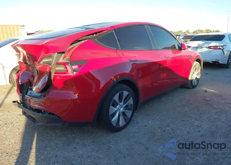 2021 Tesla Model Y Long Range Dual Motor All-Wheel Drive from USA, damaged, VIN 5YJYGDEE7MF066594